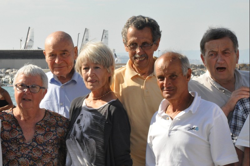 From left to right: Nicola Davso, André Laban, Hedwige Bienvenu, Jean-Claude Boyer, Robert Pollio, François Dorado.