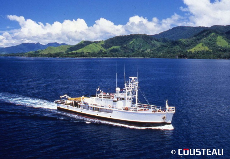 Calypso, la compagne des explorations de l'Equipe Cousteau  (photo: COUSTEAU)