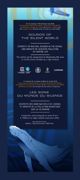 Exposition Cousteau sur les Sons de l’Océan
