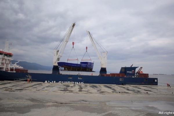L’histoire du déchargement de Calypso et de ses containers au terminal DP World à IZMIT